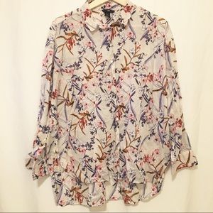 H&M Floral Button Up 🌷🌸🥀🌺